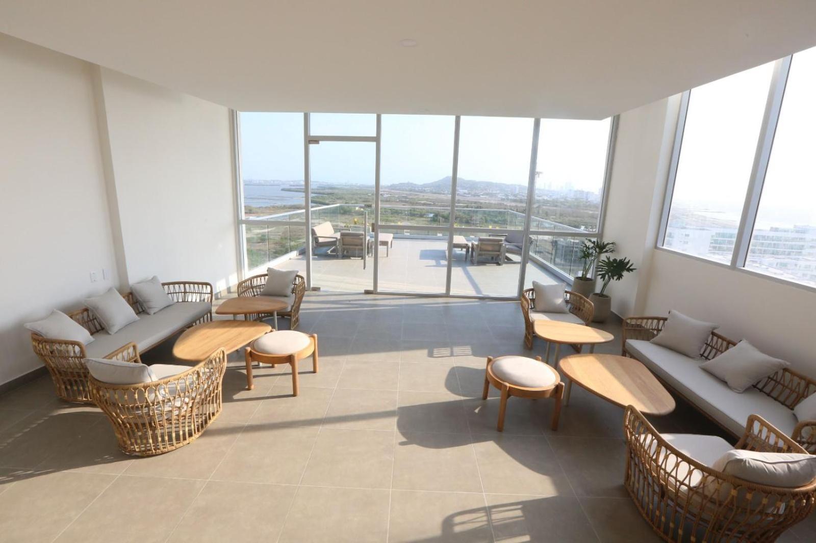 Apartamento De Lujo Frente Al Mar Con Piscina Cartagena  Exterior foto